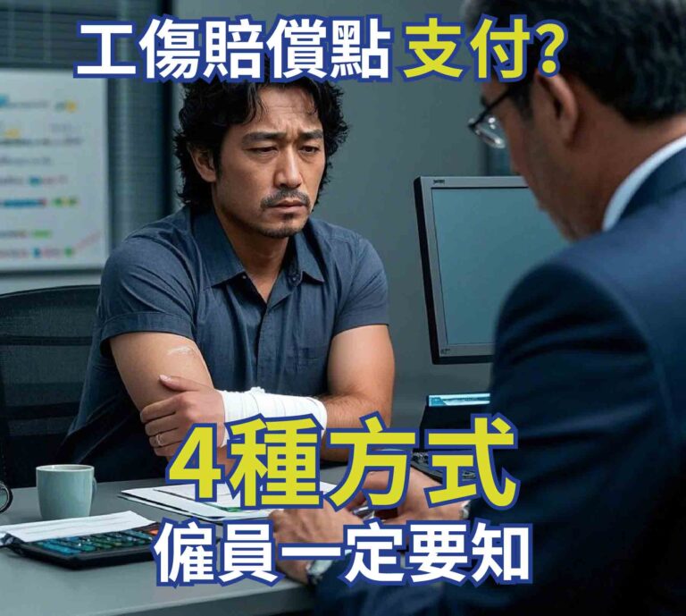 工傷賠償點支付？4種方式僱員一定要知