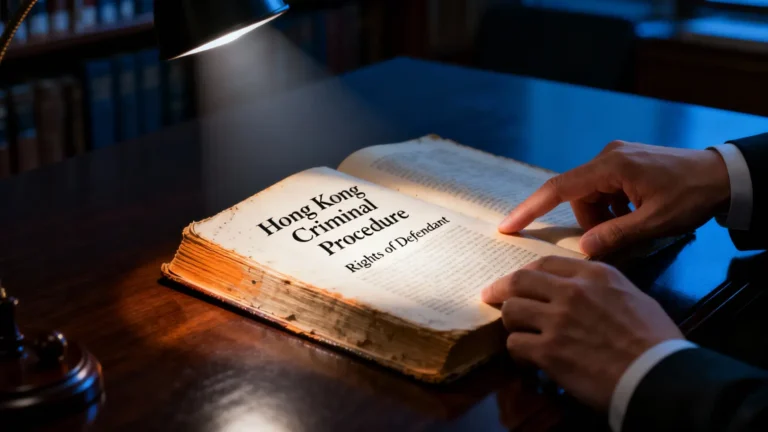 香港刑事訴訟法懶人包：從定義到流程，10個關鍵點保障你的權益