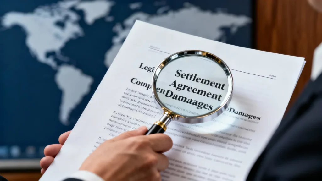 2026 最新！賠償金英文不再困擾：一次搞懂「補償、損失、和解協議」完整攻略