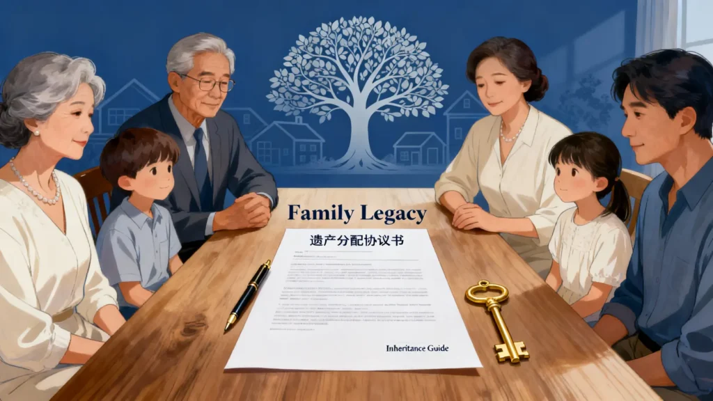 遺產分配方法全攻略：無遺囑點樣分？看懂繼承順位、協議書與5大步驟