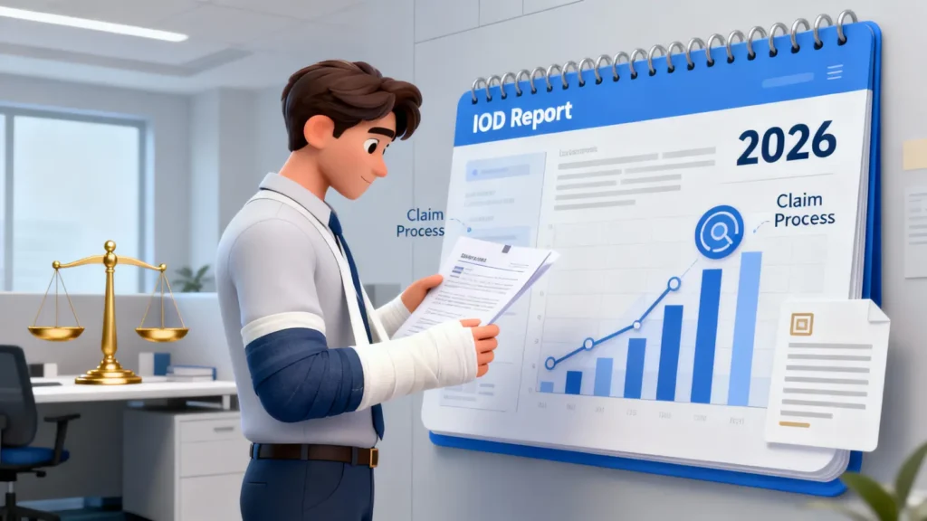 【工傷處理流程2026】報工傷限期有多久？IOD Case意外報告到索償全攻略