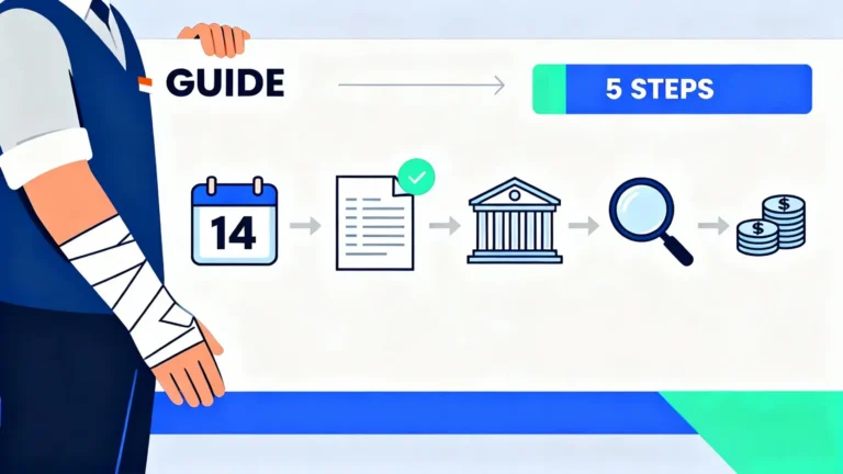 報工傷流程懶人包：5步搞懂14日申報期限、勞工處查詢及賠償