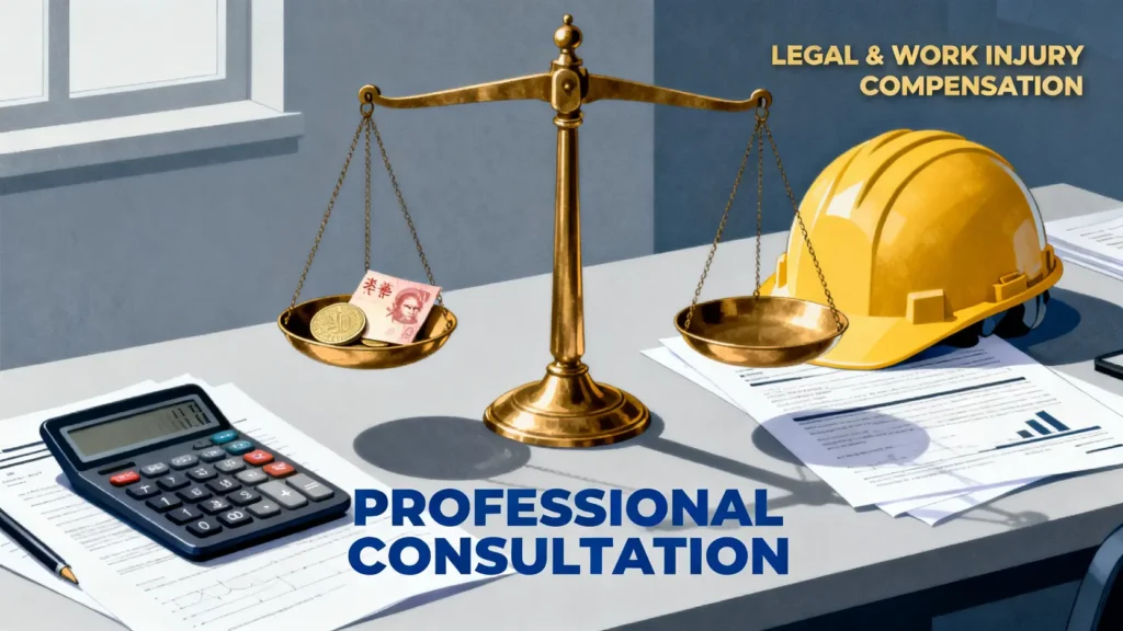 【工傷賠償計算】五分四糧點計？律師詳解工傷病假錢、永久傷殘計法