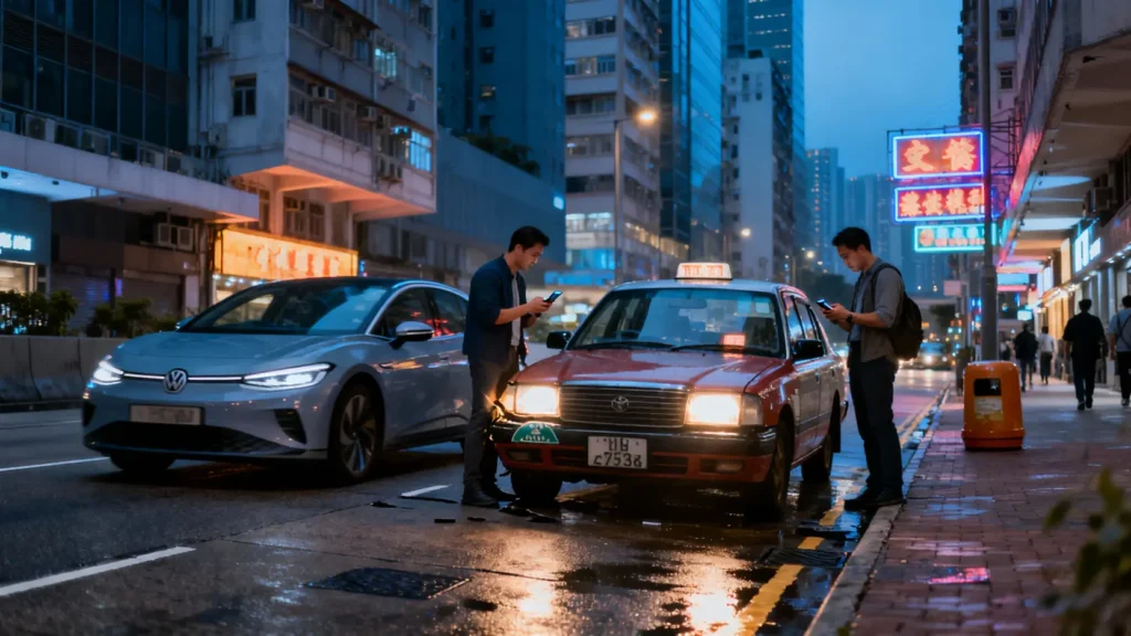 香港撞車處理程序全攻略：炒車點算？5步應對輕微意外及報警期限