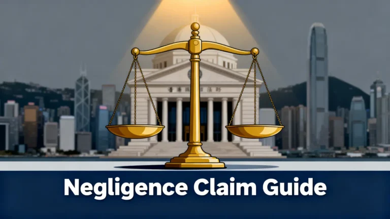疏忽索償全攻略：香港律師詳解民事疏忽定義、舉證責任及索償程序