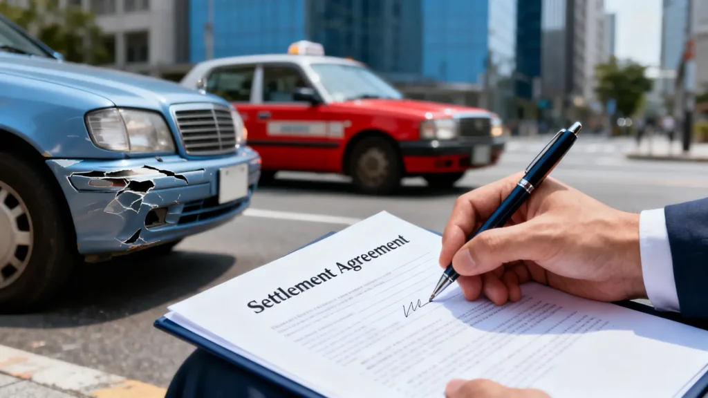 交通意外和解協議書範本香港：私了必讀5大注意事項及法律效力