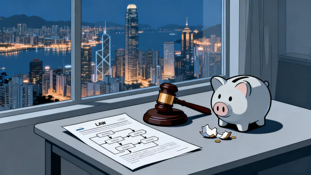 【香港破產程序懶人包】申請資格、費用明細與流程圖一次看懂