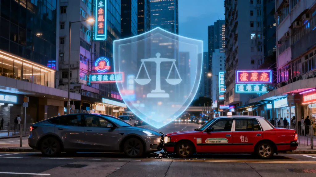 香港道路交通條例全攻略：意外處理程序、法律責任及自保指南