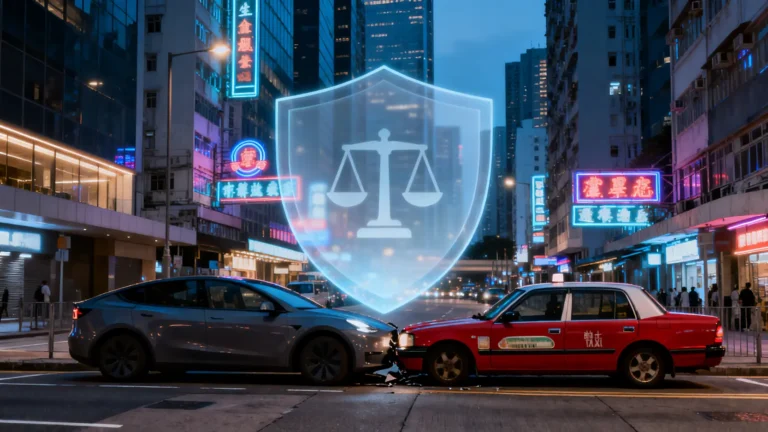 香港道路交通條例全攻略：意外處理程序、法律責任及自保指南