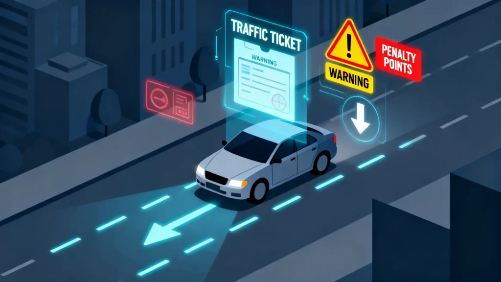 【交通告票懶人包】牛肉乾罰款、扣分上限一篇睇晒！違例駕駛記分制度全攻略