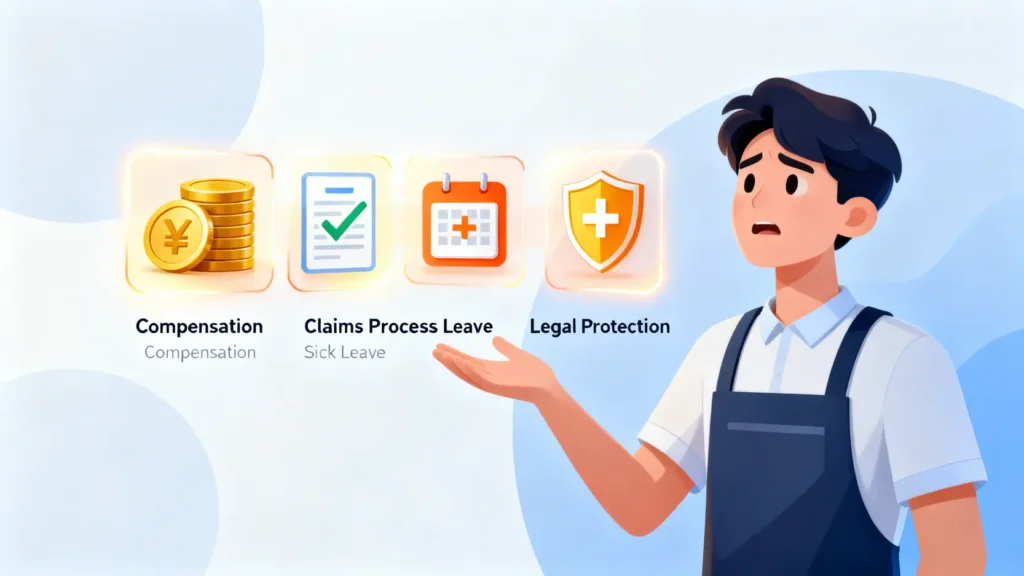 兼職工傷懶人包：Part-time工傷點樣報？5步掌握補償計算、病假錢