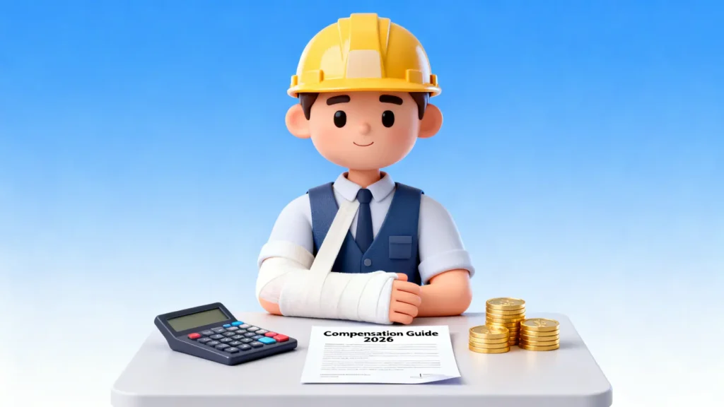 工傷賠償2026：計算方法、賠償上限及《僱員補償條例》金額全攻略