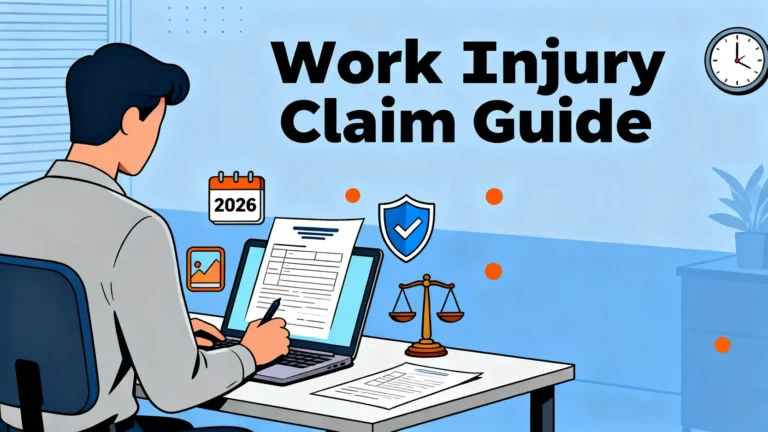 報工傷程序懶人包：網上呈報、時限、表格下載教學 (2026更新)