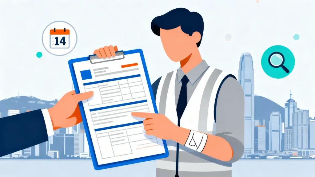 香港工傷呈報程序全攻略：5步完成申請、表格下載及條例須知