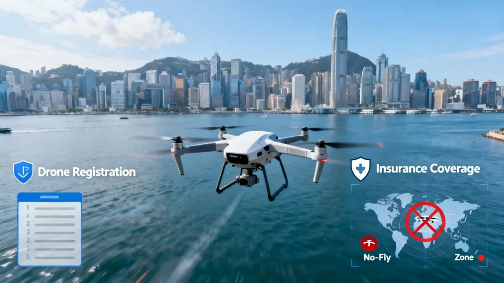 香港無人機法例懶人包：註冊申請、禁飛區、保險要求一篇搞掂！