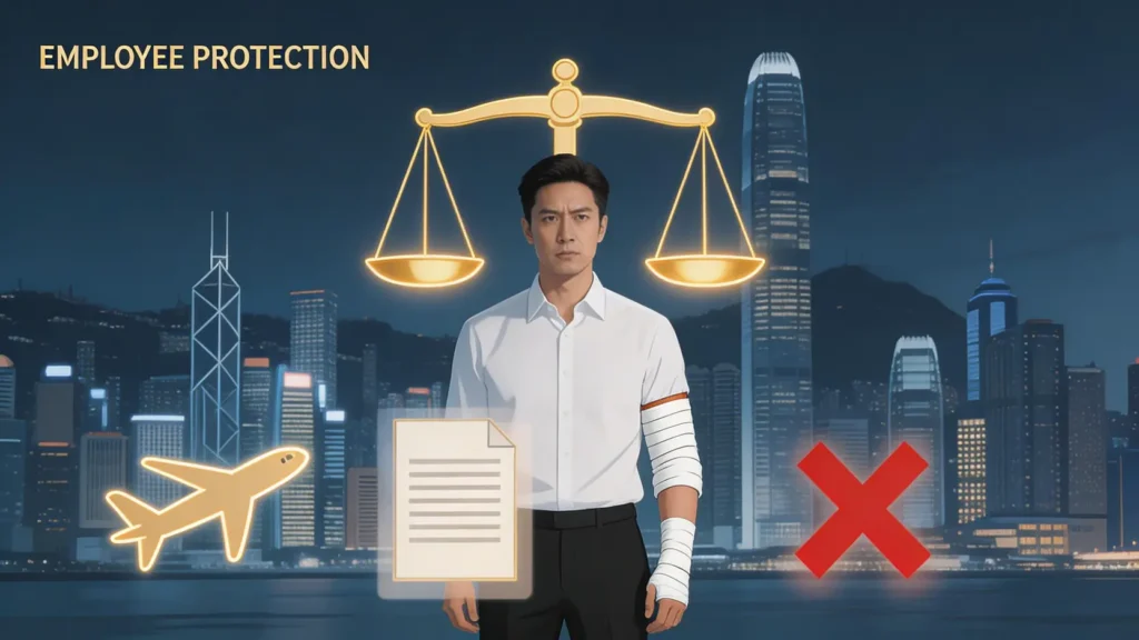 工傷期間辭職、被解僱、出境？香港律師詳解5大權益與法律限制