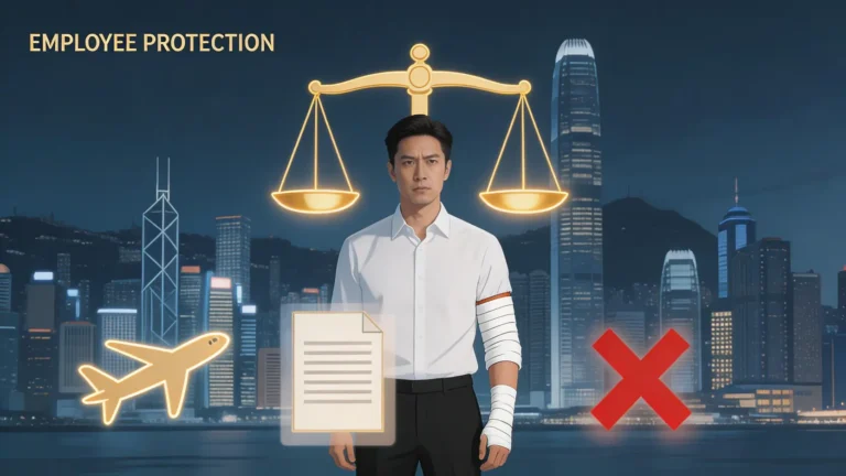 工傷期間辭職、被解僱、出境？香港律師詳解5大權益與法律限制
