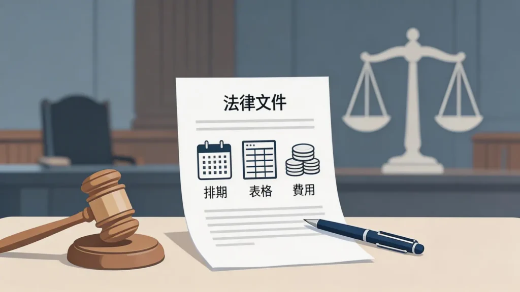 家事法庭離婚程序全攻略：由表格、排期到費用懶人包