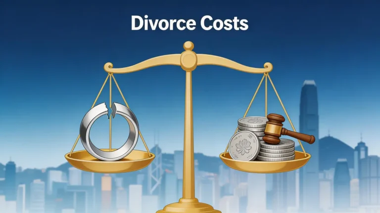 【香港離婚費用2026】律師收費、申請費用要幾錢？懶人包一文睇清！