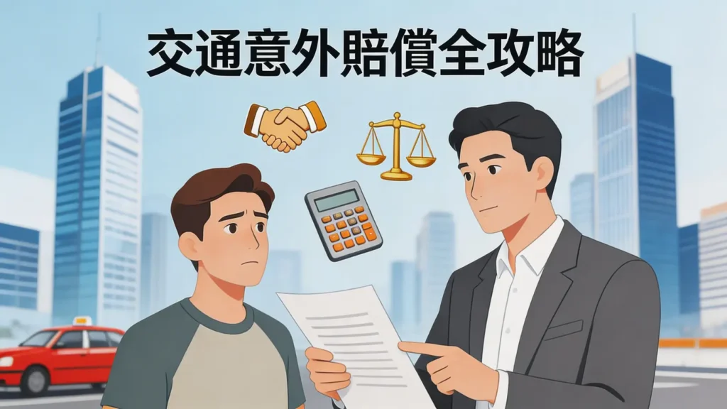 交通意外賠償全攻略：和解程序、索償金額計算、律師教你保障權益