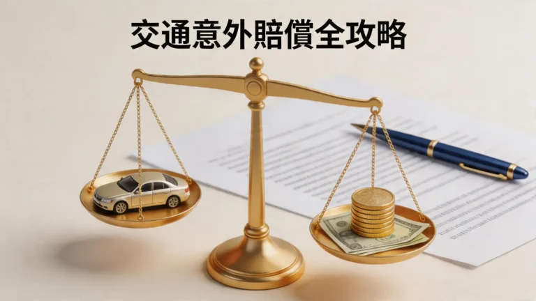 交通意外賠償全攻略：律師計盡7大索償項目，追討金額不吃虧