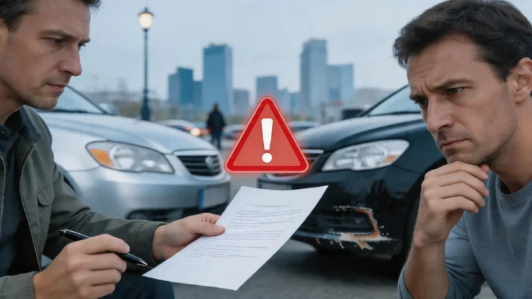 輕微交通意外「私了」可以嗎？律師警告：簽和解書前必看5大風險！