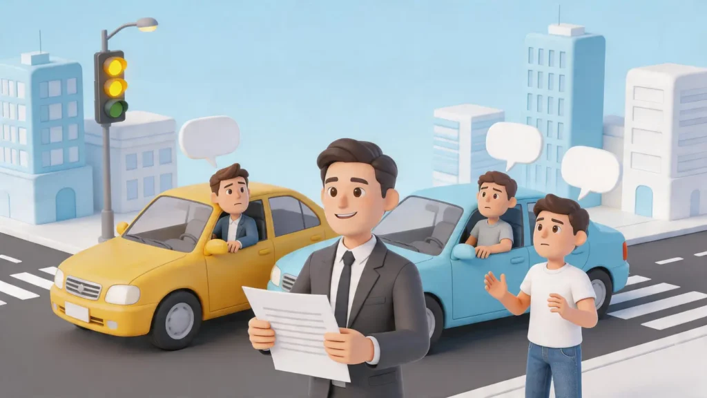 交通意外落口供技巧：律師角色扮演教學(司機/乘客/行人)自保關鍵