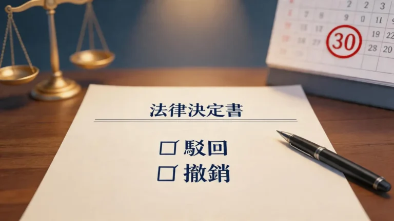 收到行政訴願決定書？看懂「駁回」和「撤銷」等5種結果與下一步