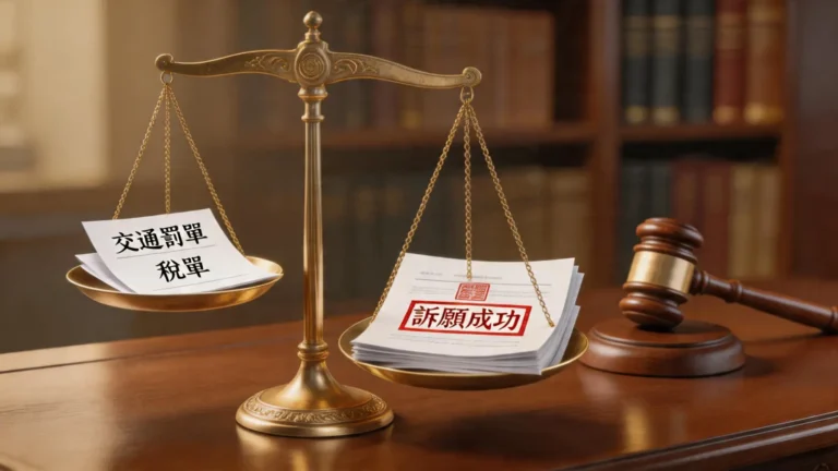 【訴願成功案例】從交通罰單到房屋稅，看別人如何贏得行政訴願？