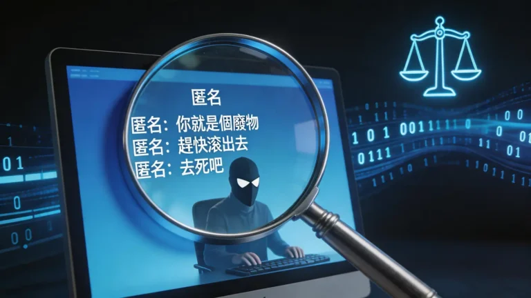 網路誹謗處理SOP：被匿名攻擊怎麼辦？4步找出鍵盤俠