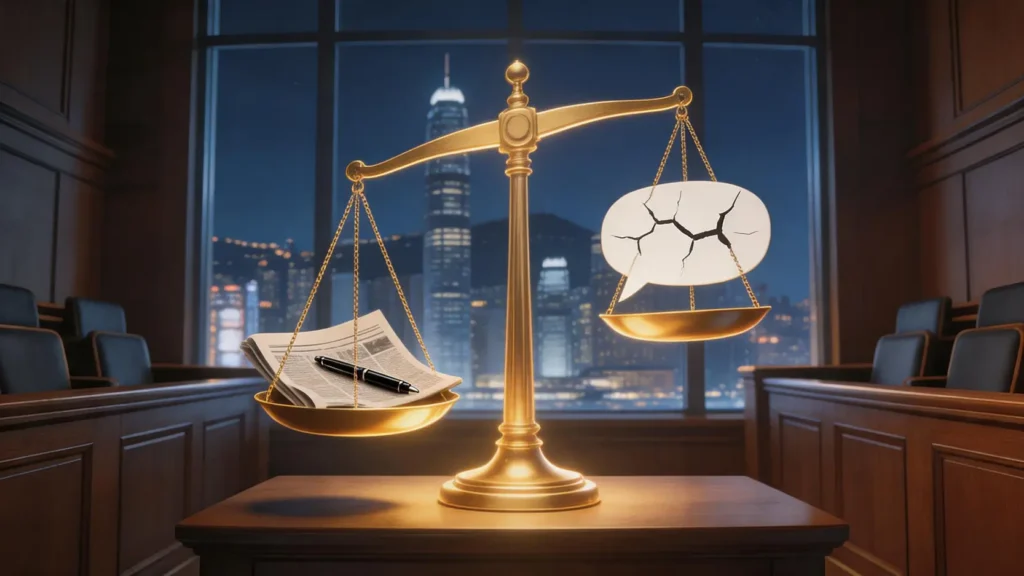 香港誹謗罪vs.侮辱罪：一字之差法律後果大不同！律師詳解構成要件與界線