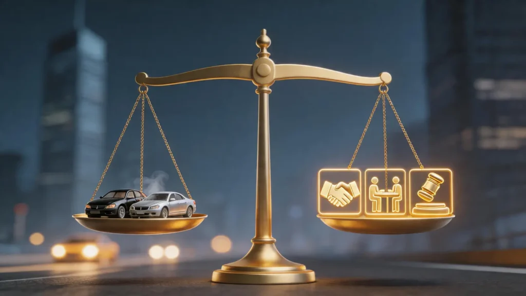 交通意外賠償SOP：和解、調解、打官司點揀好？律師教你保障權益